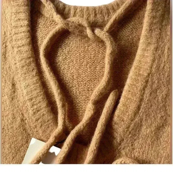 Zara NWT Knit Poly Wool
Alpaca Blend Oversized Dress Size Small - Picture 6 of 8